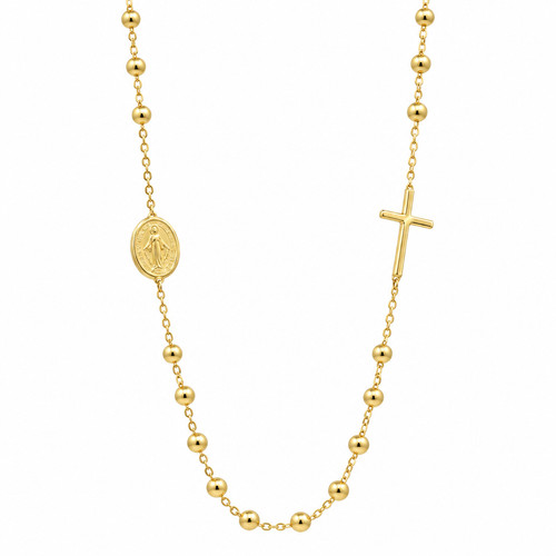 Collana rosario oro - oro, giallo