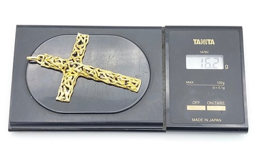 Pendente oro crocifisso - oro, 18