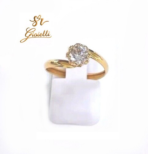 Anello solitario valentino - anello,
