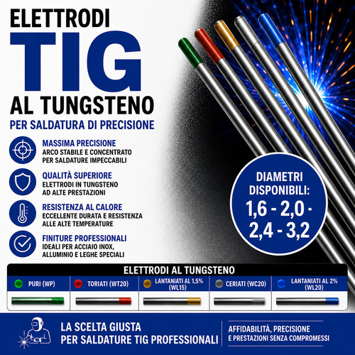 Tungsteno tig elettrodo - tig,