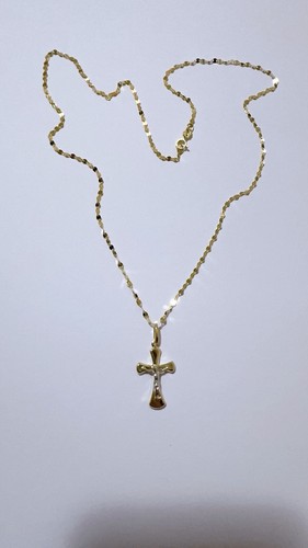 Collana catenina 45cm oro - collana,
