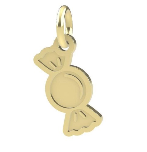 Pendente dédié oro giallo - dédié,