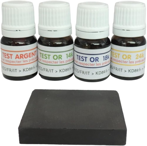Kit test reagente oro 18 - test, 14