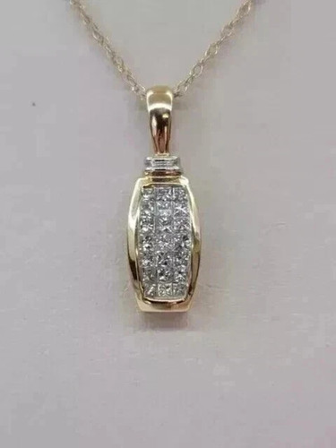 Ciondolo donna vera moissanite