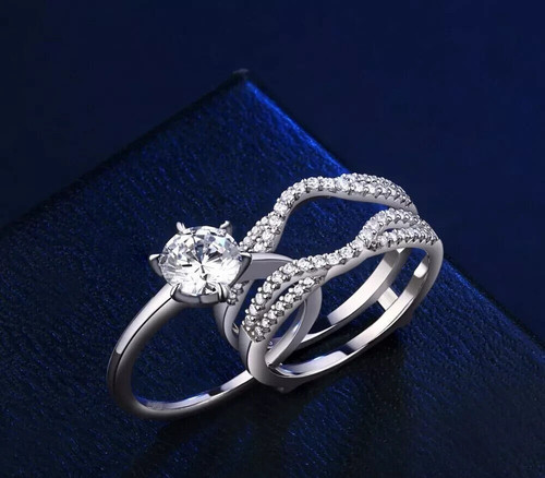 Anello fidanzamento set - anello,