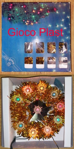 Luci natale vintage piselli - natale,