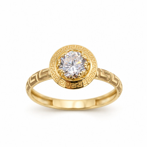 Anello oro giallo 18kt - oro,