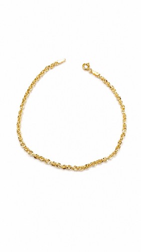 Bracciale oro giallo 19cm - bracciale,
