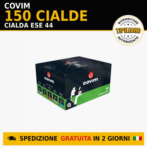 150 cialde covim oro - oro, crema