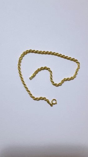 Bracciale funetta oro - in,