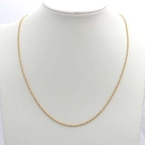 Collana corda oro - collana,