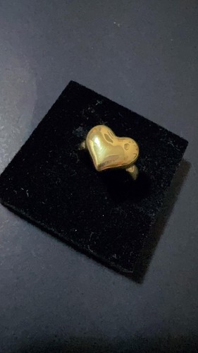 Anello cuore taglia oro - cuore,