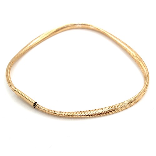 Bracciale elastico molla oro - molla,