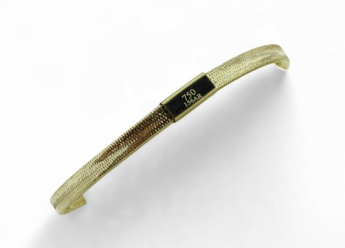 Bracciale elastico 4mm oro - bracciale,
